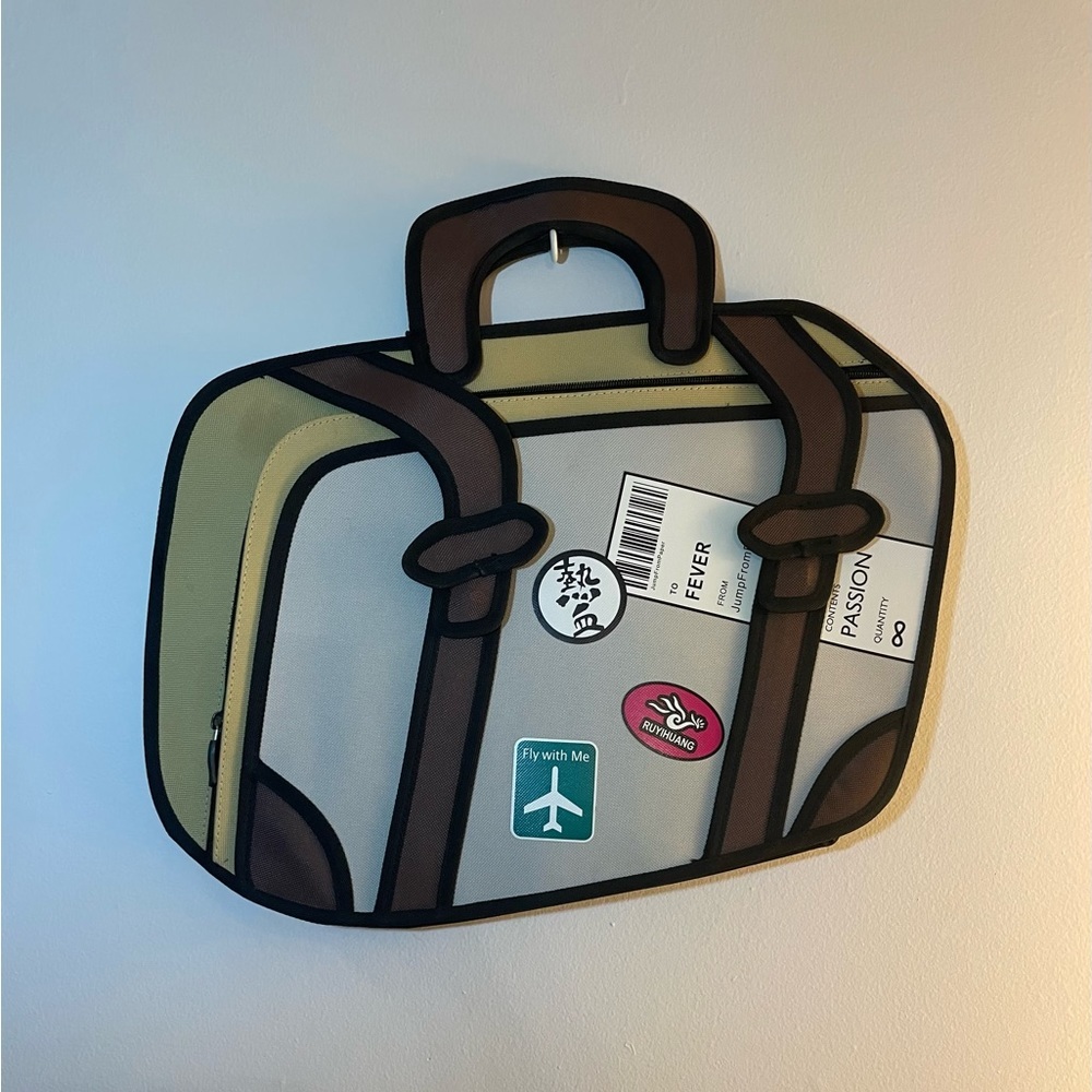 Ruyihuang Cartoon Suitcase look Bag​